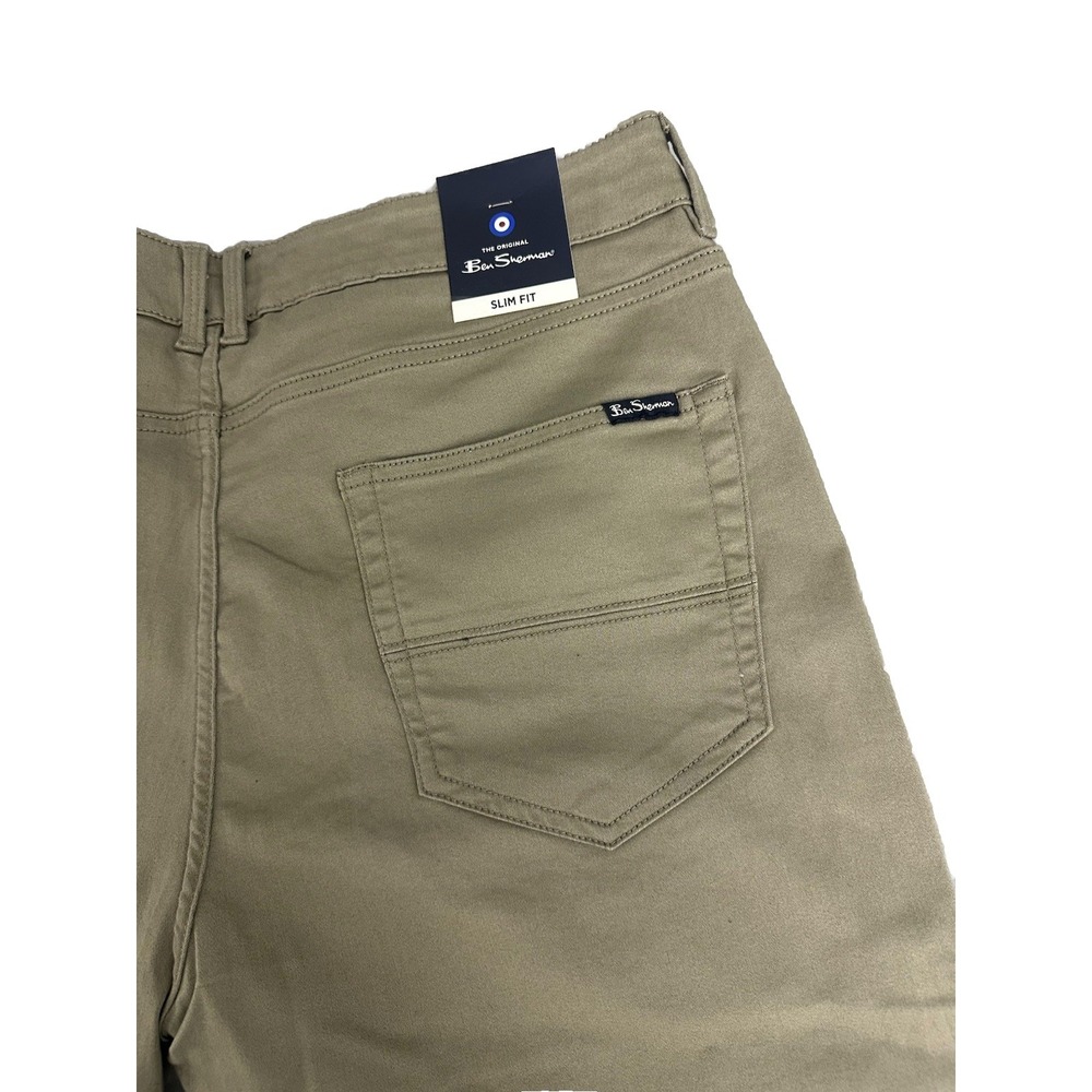 Ben Sherman Men's Vetiver Slim Fit Stretch Denim Jeans Size 36 x 30 New - Picture 10 of 15